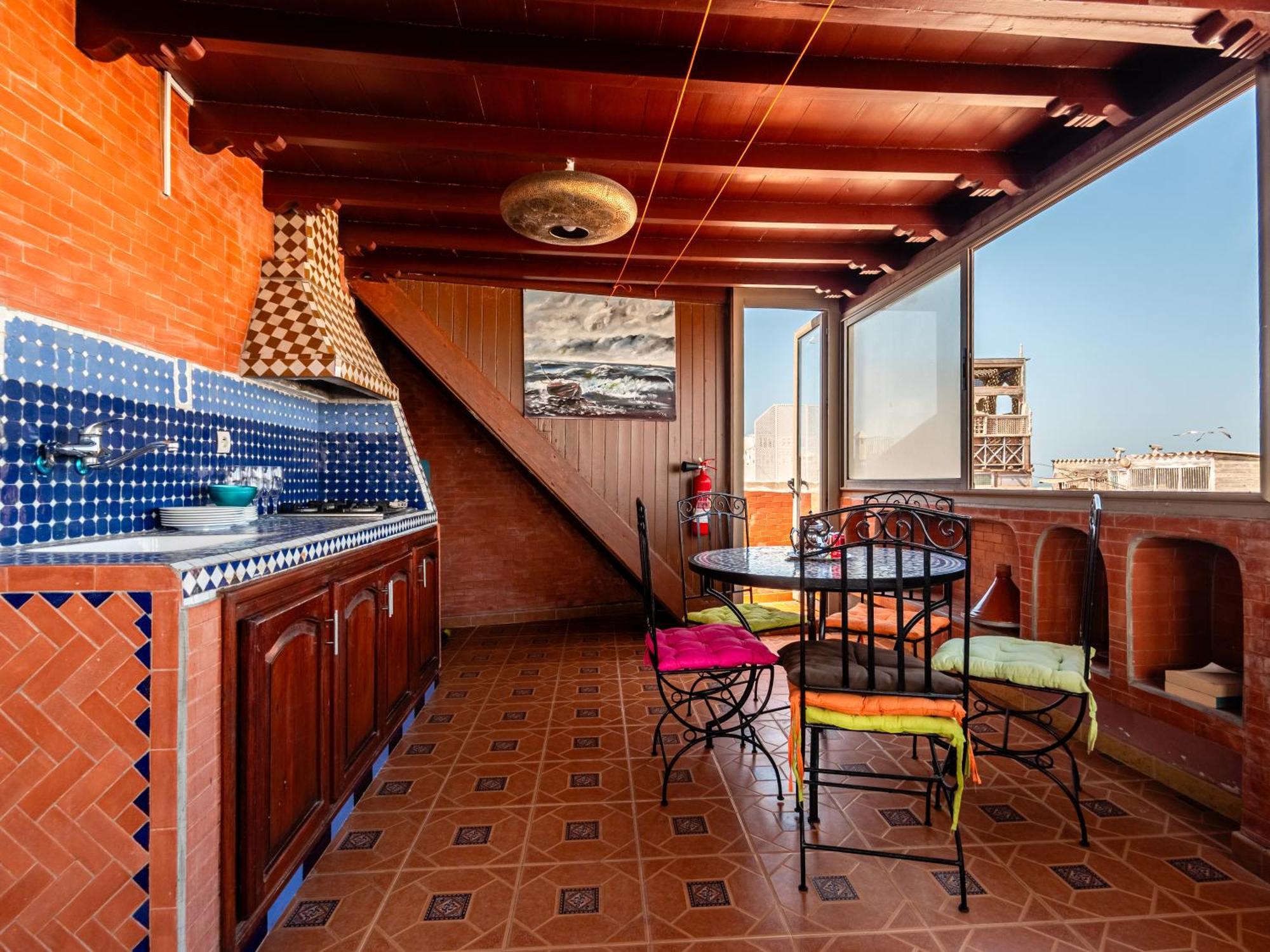 Apartmán Dar Saffron As-Sawíra Exteriér fotografie