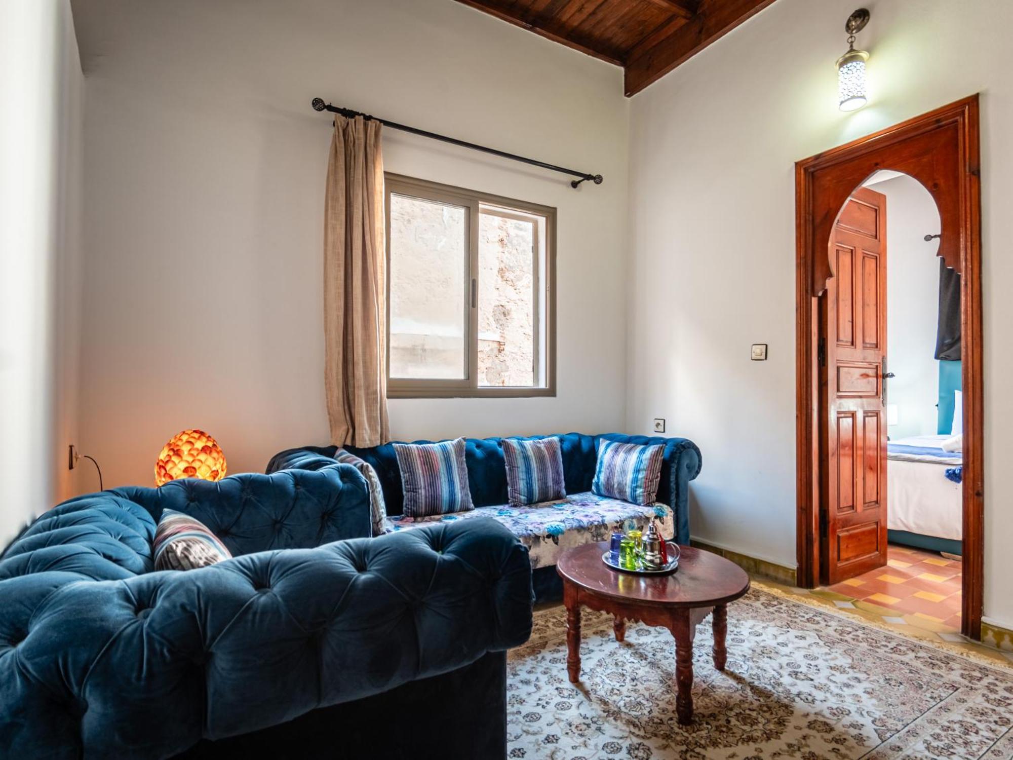 Apartmán Dar Saffron As-Sawíra Exteriér fotografie
