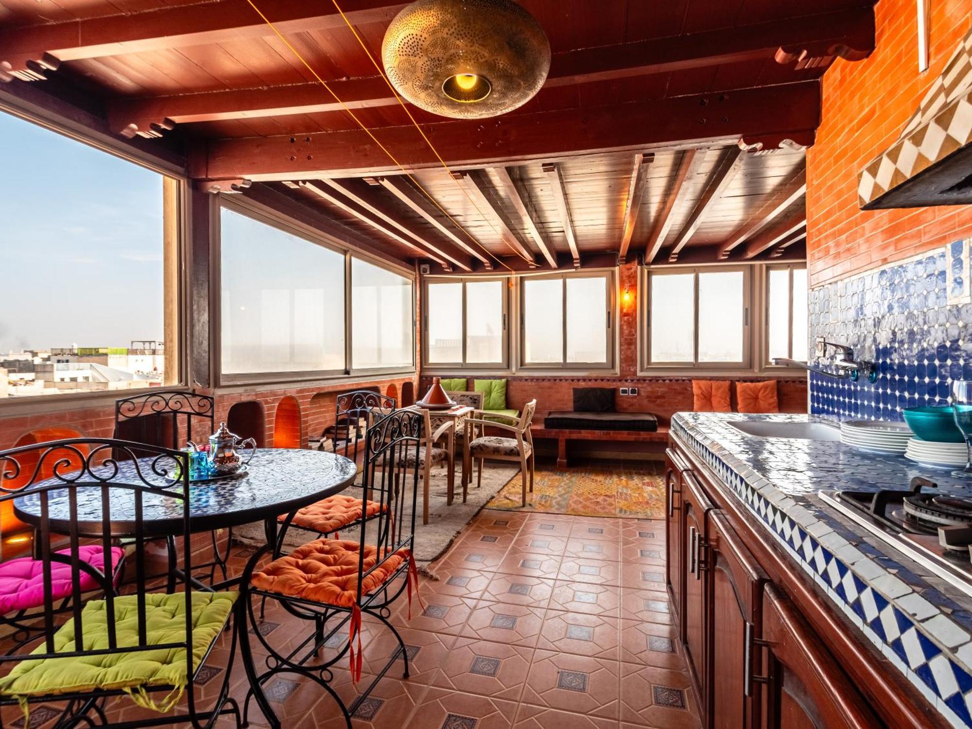 Apartmán Dar Saffron As-Sawíra Exteriér fotografie